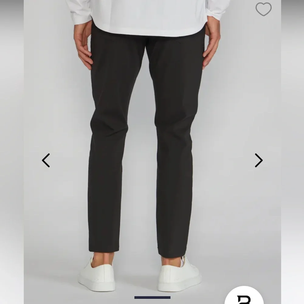 BYLT Basics Men's Charcoal Chinos NWT - Picture 4 of 14